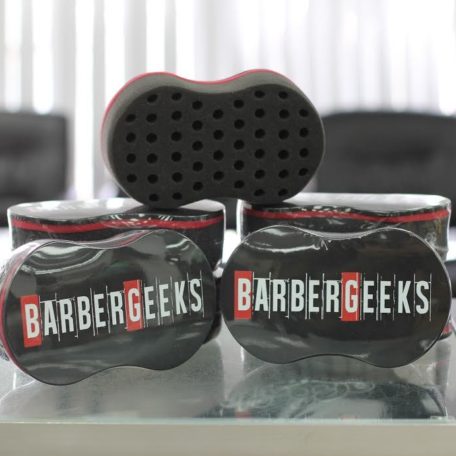 Our BarberGeeks Hair Twist sponge is a popular item. It creates beautiful hair twists in just minutes by rotating the sponge on your hair in a circular motion.