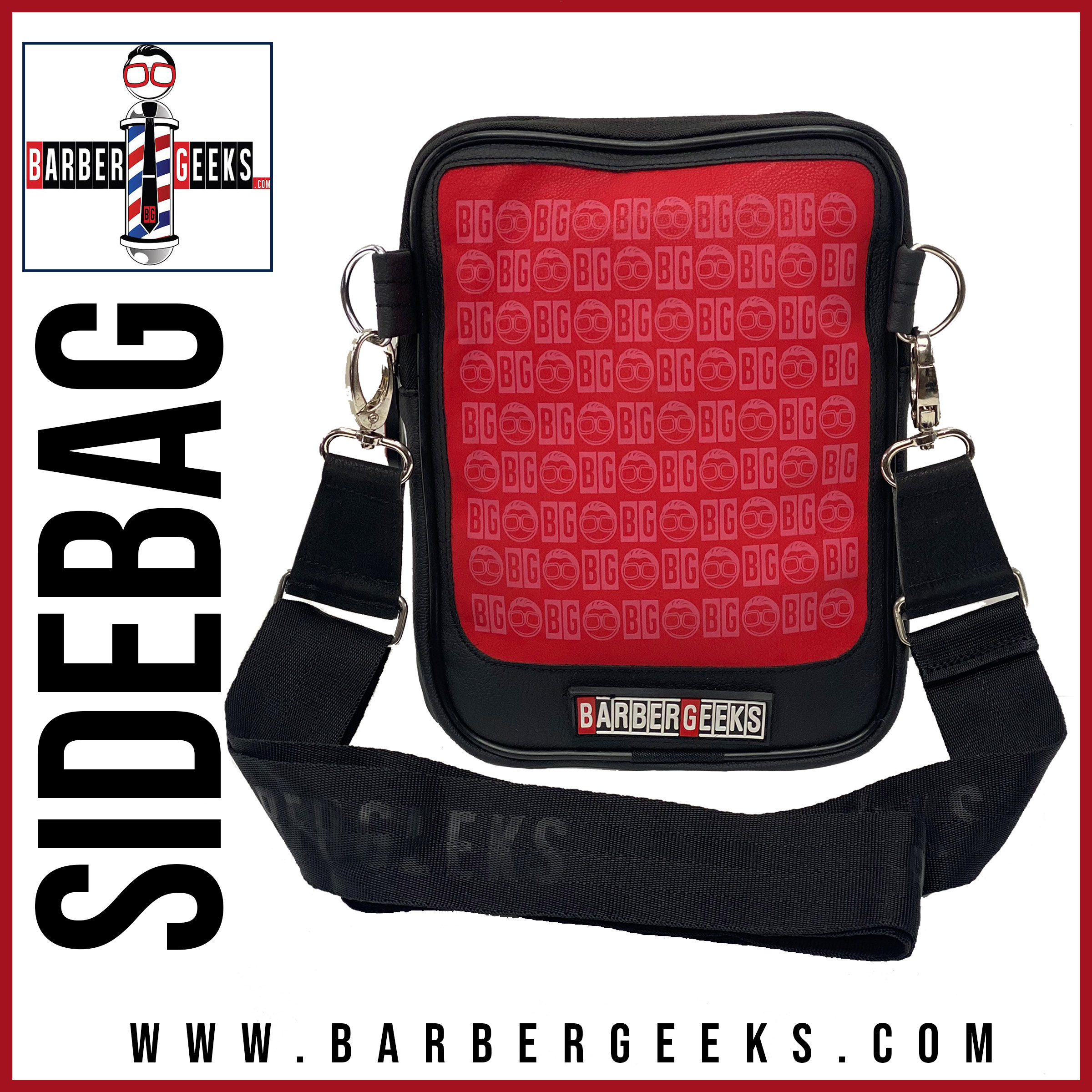 side bag red